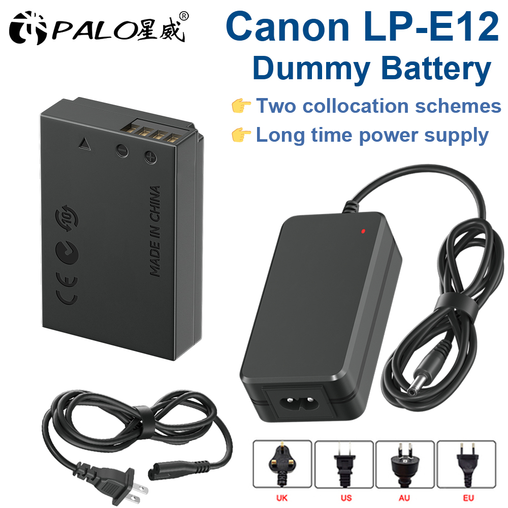 LP-E12 LPE12 Bateria Manequim - Canon Camera Eos M50 Mark Ii avaliação e preço