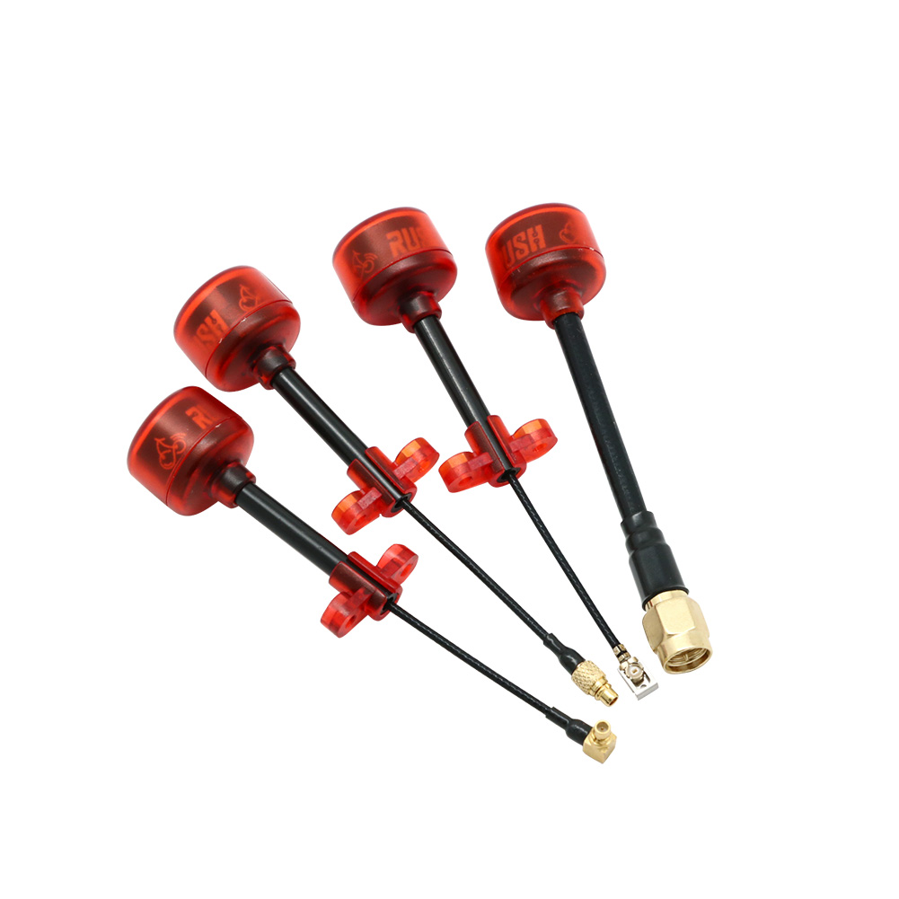 Rush cereja fpv 5.8g antena lh - Drone Racing Antenna avaliação e preço